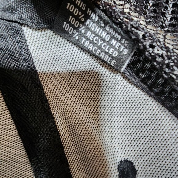 Patagonia Black Trucker Hat With Recycled Fishing Nets & Adjustable Snapback - Picture 6 of 8